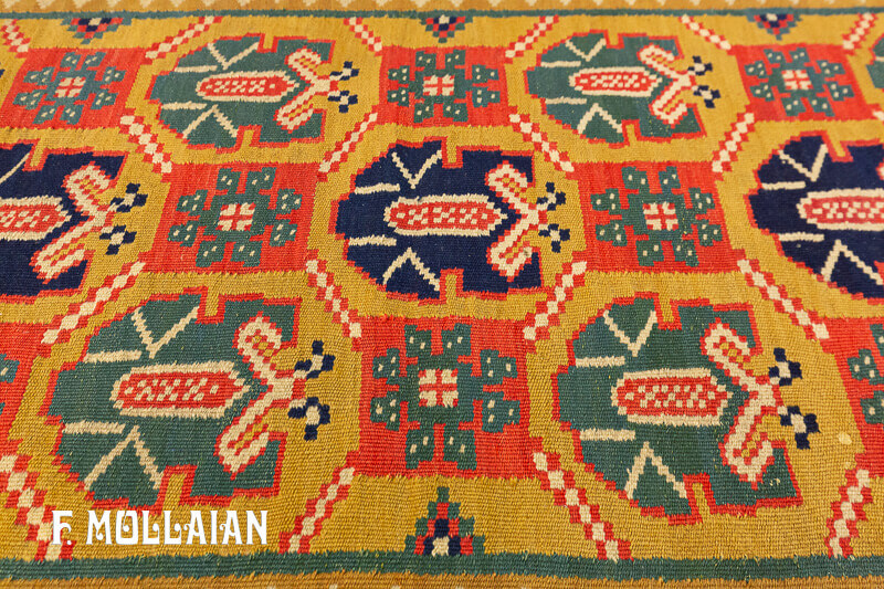 Antique Swedish Rollakan (Textile) n°:61841199